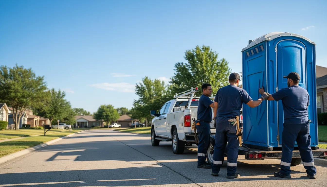 Portable Toilet Rental in Temple, OK near me